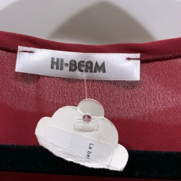 NWT HI-BEAM Burgundy Romper Small - Picture 13 of 14